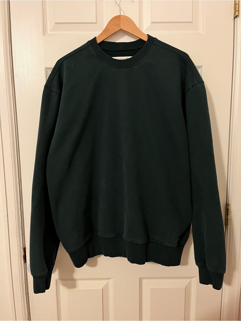 FILSON Men's Dark Green Crewneck Sweatshirt
